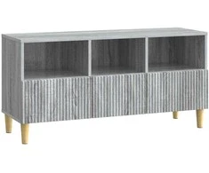 TV staliukas Televizoriaus spintelė Pilka sonoma ąžuolo 102 x 34,5 x 50 cm
