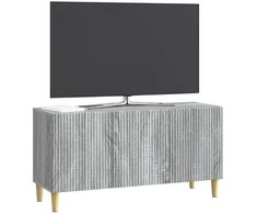 TV staliukas Televizoriaus spintelė Pilka sonoma ąžuolo 99 x 34,5 x 50 cm