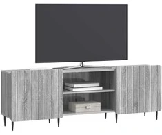 TV staliukas Televizoriaus spintelė Pilka sonoma ąžuolo 150 x 31 x 52 cm