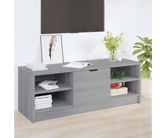 TV staliukas Televizoriaus spintelė, pilka, 102x35,5x36,5cm, mediena