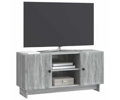 TV staliukas Televizoriaus spintelė 102 x 34,5 x 50 cm Pilka Sonoma