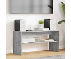 TV staliukas Televizoriaus spintelė Pilkas Sonoma 80 x 30 x 40 cm