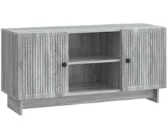 TV staliukas Televizoriaus spintelė 102 x 34,5 x 50 cm Pilka Sonoma