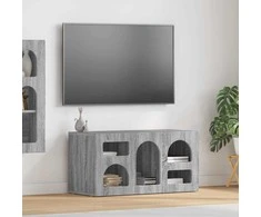 TV staliukas Televizoriaus spintelė Pilkas Sonoma 80 x 35 x 40 cm