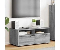 TV staliukas Televizoriaus spintelė Pilkas Sonoma 100 x 48 x 43 cm