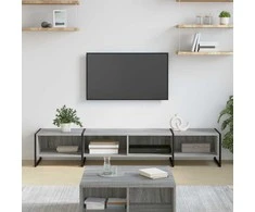 TV staliukas Televizoriaus spintelė Pilkas Sonoma 170.5 x 36 x 30.5 cm