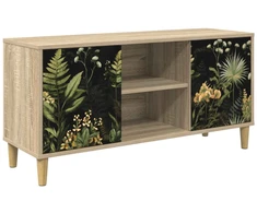 TV staliukas Televizoriaus spintelė RHENEN 102 x 33 x 50 cm Sonoma ąžuolo