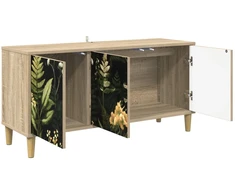TV staliukas Televizoriaus spintelė RHENEN 102 x 33 x 50 cm Sonoma ąžuolo