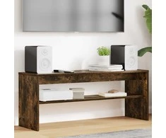 TV staliukas Televizoriaus spintelė Rūkyta ąžuolas 100 x 30 x 40 cm