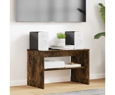 TV staliukas Televizoriaus spintelė Rūkyta ąžuolas 60 x 35 x 40 cm