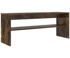 TV staliukas Televizoriaus spintelė Rūkyta ąžuolas 100 x 30 x 40 cm