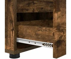 TV staliukas Televizoriaus spintelė 100 x 48 x 43 cm Rūkyta ąžuolas