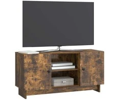 TV staliukas Televizoriaus spintelė 102 x 34,5 x 50 cm Dūminio ąžuolo