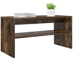 TV staliukas Televizoriaus spintelė Rūkyta ąžuolas 80 x 35 x 40 cm