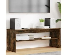 TV staliukas Televizoriaus spintelė Rūkyta ąžuolas 100 x 35 x 40 cm