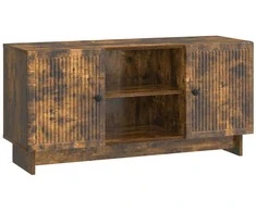 TV staliukas Televizoriaus spintelė 102 x 34,5 x 50 cm Dūminio ąžuolo