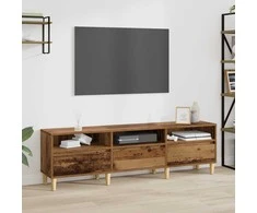 TV staliukas Televizoriaus spintelė Senovinis medis 150 x 30 x 45 cm