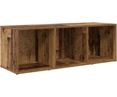 TV staliukas TV spintelių komplektas Ruda 72 x 35 x 37 cm Apdirbta mediena