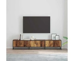TV staliukas TV vienetai 2 pcs Senovinis medis 210 x 35 x 41 cm