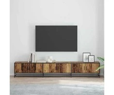 TV staliukas TV vienetai 2 pcs Senovinis medis 240 x 35 x 41 cm
