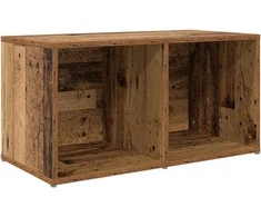TV staliukas TV spintelių komplektas Ruda 72 x 35 x 37 cm Apdirbta mediena
