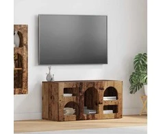 TV staliukas Televizoriaus spintelė Senas medis 80 x 35 x 40 cm
