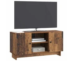 TV staliukas Televizoriaus spintelė 102 x 34,5 x 50 cm Sendintos medienos