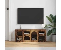 TV staliukas Televizoriaus spintelė ELST 100 x 35 x 40 cm Senas medis