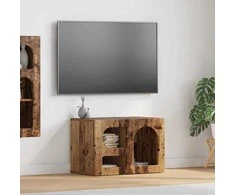 TV staliukas Televizoriaus spintelė Senas medis 60 x 35 x 40 cm
