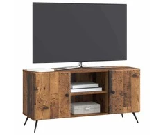 TV staliukas Televizoriaus spintelė Sendintos medienos 102 x 34,5 x 50 cm