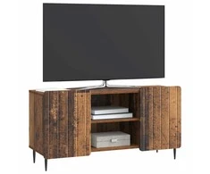 TV staliukas Televizoriaus spintelė Sendintos medienos 102 x 34,5 x 52 cm