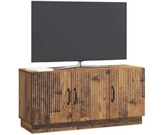 TV staliukas Televizoriaus spintelė Sendintos medienos 99 x 34,5 x 47 cm