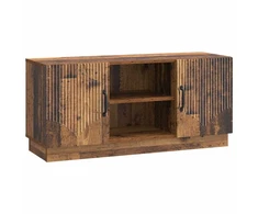 TV staliukas Televizoriaus spintelė Sendintos medienos 102 x 34,5 x 47 cm