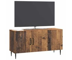 TV staliukas Televizoriaus spintelė Sendintos medienos 99 x 34,5 x 50 cm