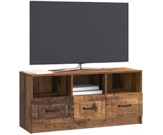 TV staliukas Televizoriaus spintelė Sendintos medienos 102 x 34,5 x 47 cm