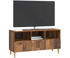 TV staliukas Televizoriaus spintelė Sendintos medienos 102 x 34,5 x 50 cm