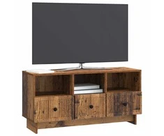 TV staliukas Televizoriaus spintelė Sendintos medienos 102 x 34,5 x 50 cm