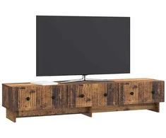 TV staliukas Televizoriaus spintelė Sendintos medienos 147 x 34,5 x 30 cm