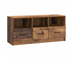 TV staliukas Televizoriaus spintelė Sendintos medienos 102 x 34,5 x 47 cm