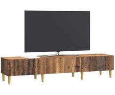 TV staliukas Televizoriaus spintelė Sendintos medienos 147 x 34,5 x 30 cm