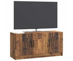 TV staliukas Televizoriaus spintelė Sendintos medienos 99 x 34,5 x 47 cm