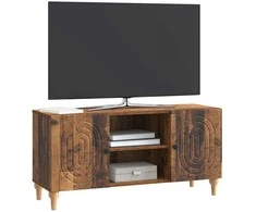 TV staliukas Televizoriaus spintelė Sendintos medienos 102 x 34,5 x 50 cm