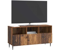 TV staliukas Televizoriaus spintelė Sendintos medienos 102 x 34,5 x 50 cm