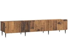 TV staliukas Televizoriaus spintelė Sendintos medienos 147 x 34,5 x 32 cm