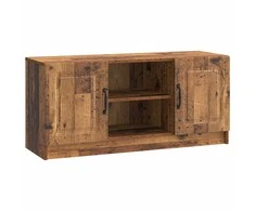 TV staliukas Televizoriaus spintelė Sendintos medienos 102 x 34,5 x 47 cm