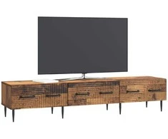 TV staliukas Televizoriaus spintelė Sendintos medienos 147 x 34,5 x 30 cm
