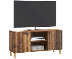 TV staliukas Televizoriaus spintelė Sendintos medienos 102 x 34,5 x 50 cm
