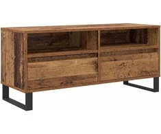 TV staliukas Televizoriaus spintelė Senovinis medis 100 x 34,5 x 44,5 cm