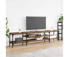 TV staliukas Televizoriaus spintelė Senovinis medis 201 x 35 x 45 cm