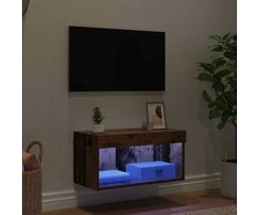 TV staliukas TV spintelių komplektas 60 x 30 x 30 cm Senovinis medis